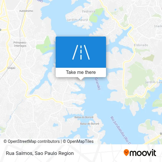 Rua Salmos map