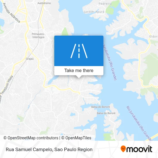 Rua Samuel Campelo map