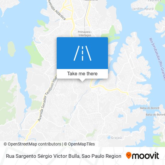 Rua Sargento Sérgio Victor Bulla map