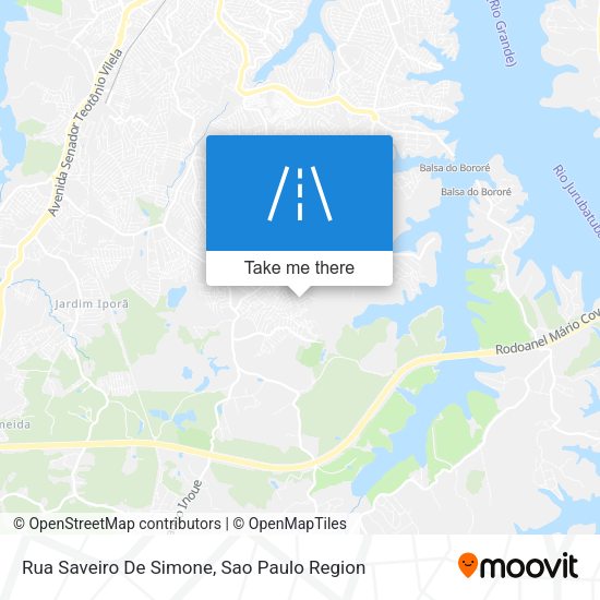 Rua Saveiro De Simone map