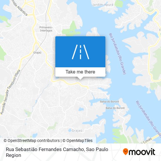 Rua Sebastião Fernandes Camacho map