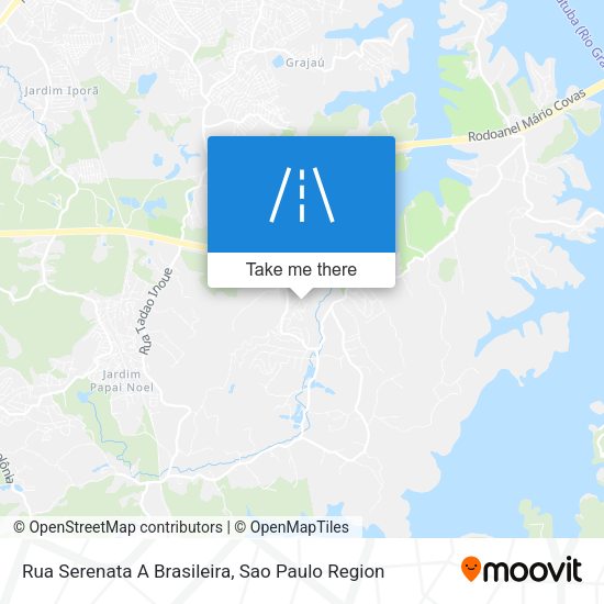 Rua Serenata A Brasileira map