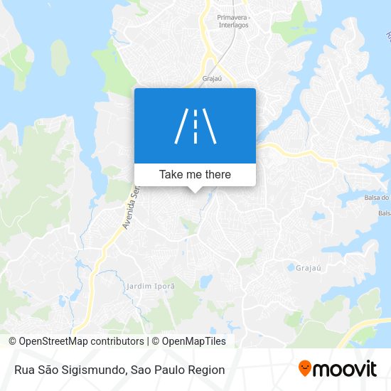 Rua São Sigismundo map