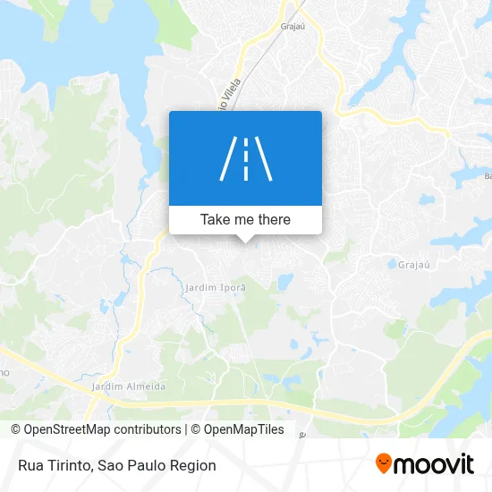 Rua Tirinto map