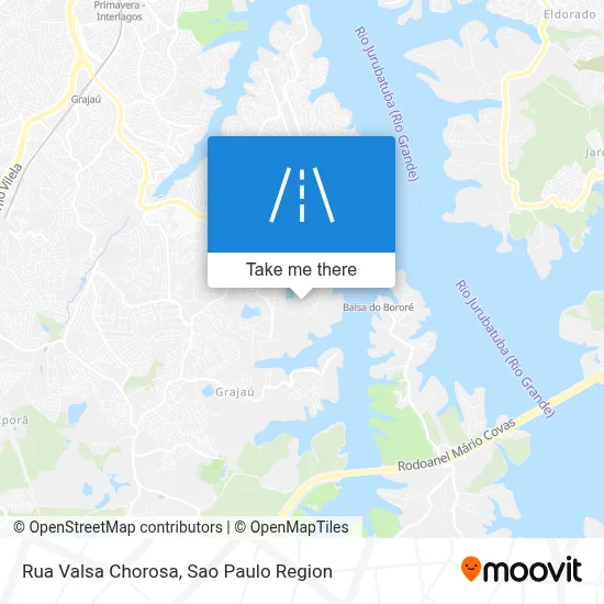 Rua Valsa Chorosa map