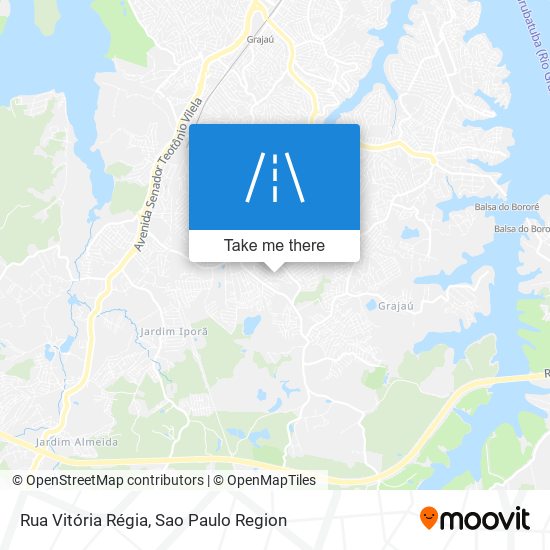 Rua Vitória Régia map