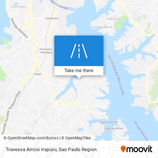 Mapa Travessa Arroio Irapuru