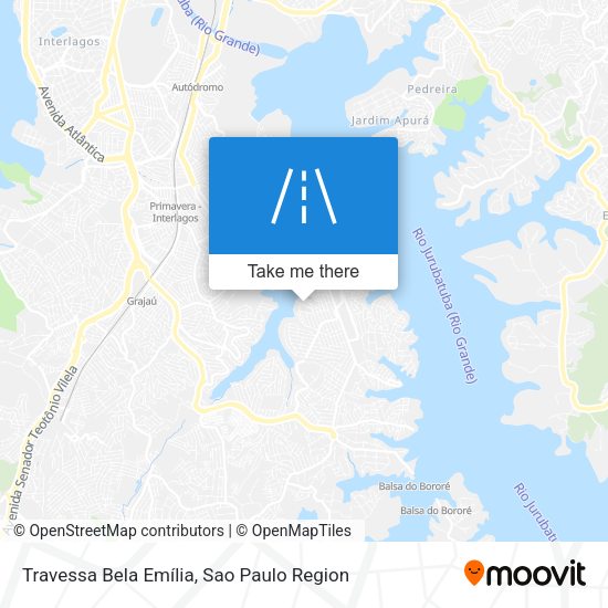 Travessa Bela Emília map
