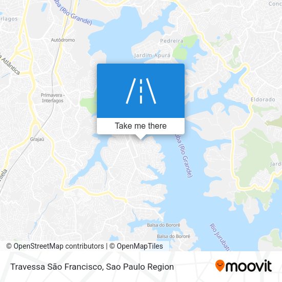 Travessa São Francisco map