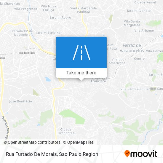 Rua Furtado De Morais map