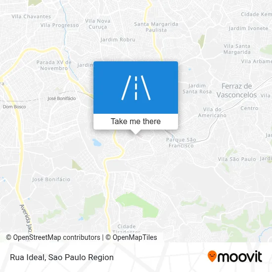 Rua Ideal map