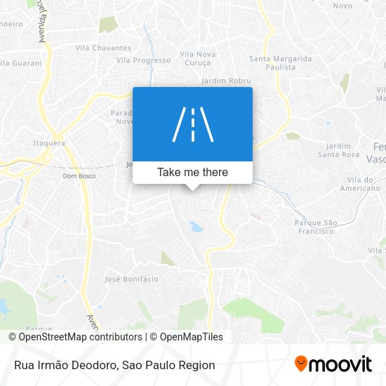 Rua Irmão Deodoro map
