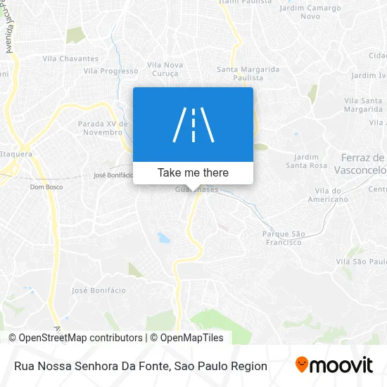 Rua Nossa Senhora Da Fonte map