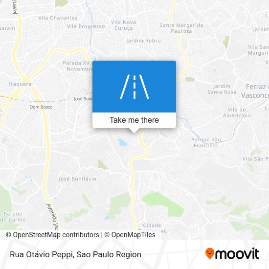 Rua Otávio Peppi map