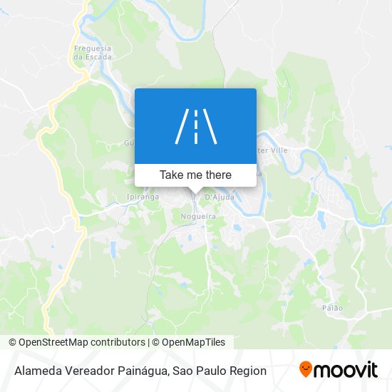Mapa Alameda Vereador Painágua