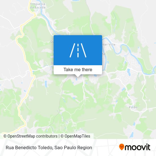 Rua Benedicto Toledo map