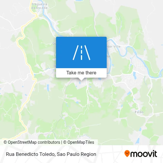 Rua Benedicto Toledo map