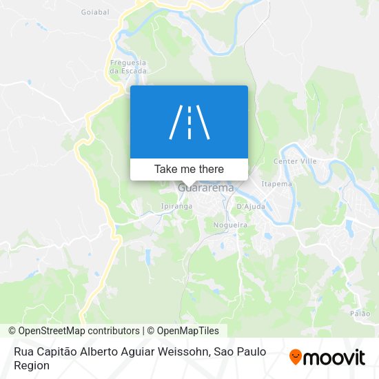 Rua Capitão Alberto Aguiar Weissohn map