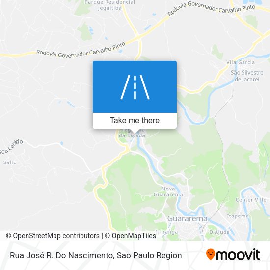 Rua José R. Do Nascimento map