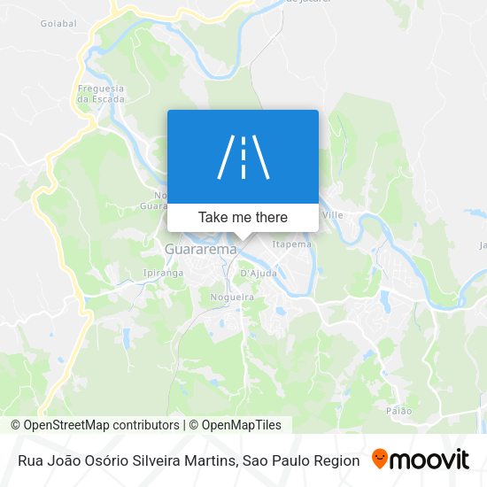 Rua João Osório Silveira Martins map