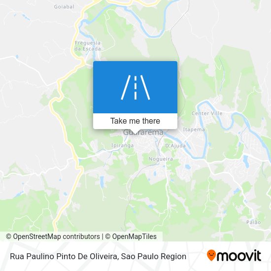 Rua Paulino Pinto De Oliveira map