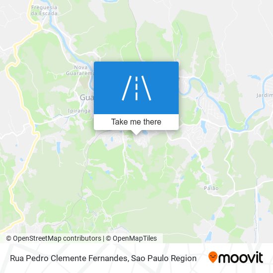 Rua Pedro Clemente Fernandes map