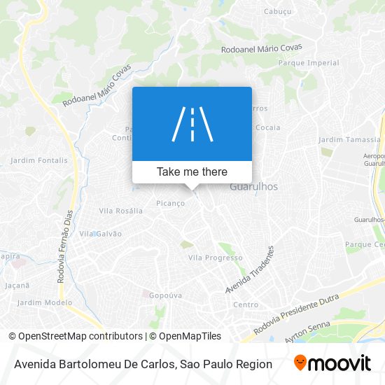 Avenida Bartolomeu De Carlos map