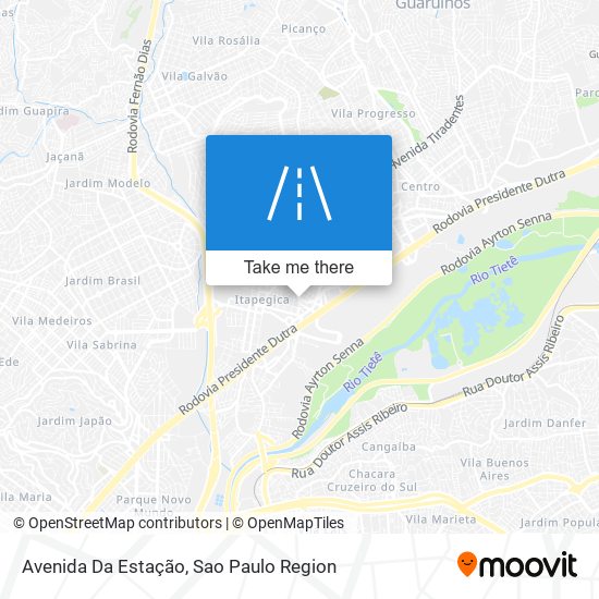 Avenida Da Estação map