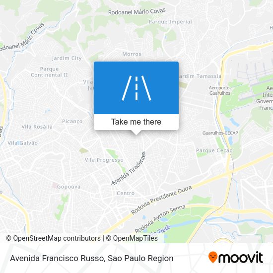 Avenida Francisco Russo map