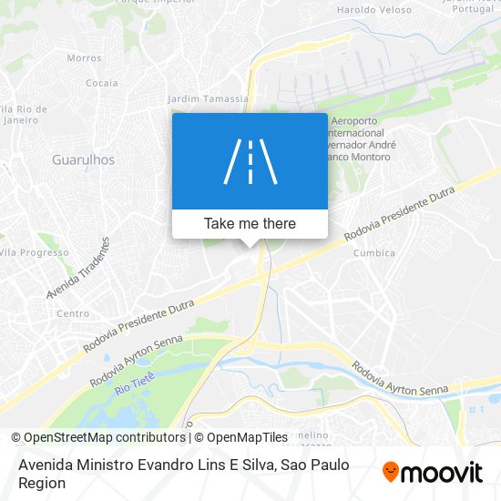 Avenida Ministro Evandro Lins E Silva map