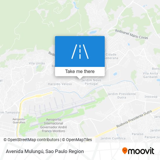 Avenida Mulungú map