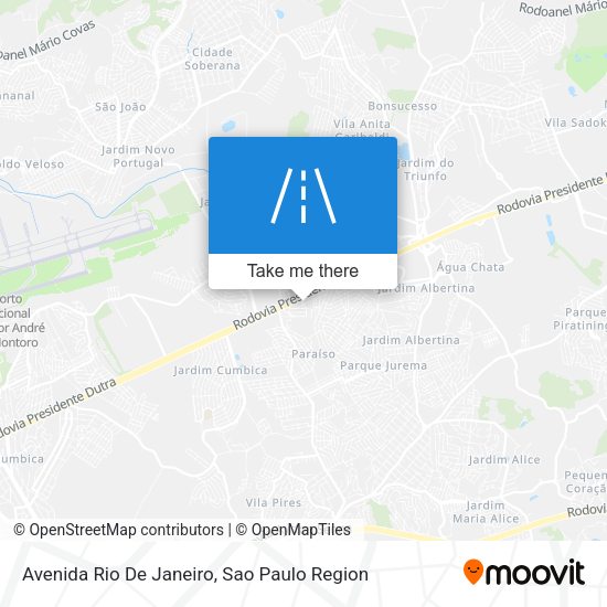 Avenida Rio De Janeiro map