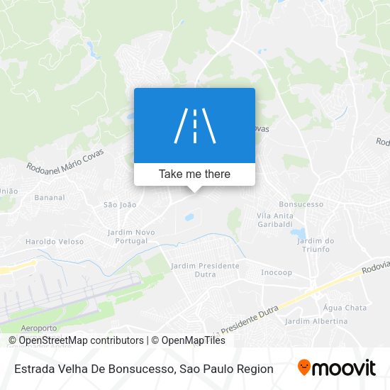 Estrada Velha De Bonsucesso map