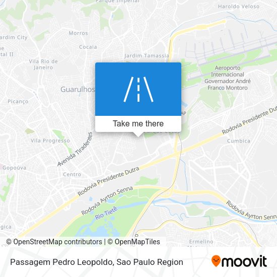 Passagem Pedro Leopoldo map