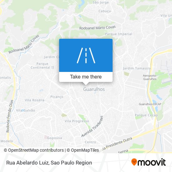 Rua Abelardo Luiz map