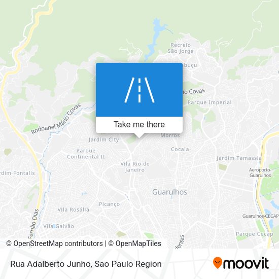 Rua Adalberto Junho map