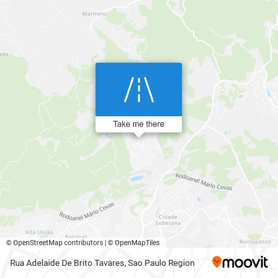 Rua Adelaide De Brito Tavares map