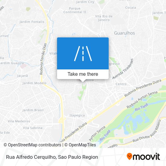Rua Alfredo Cerquilho map