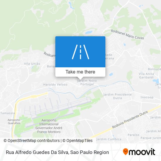 Rua Alfredo Guedes Da Silva map