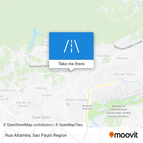 Rua Altamira map