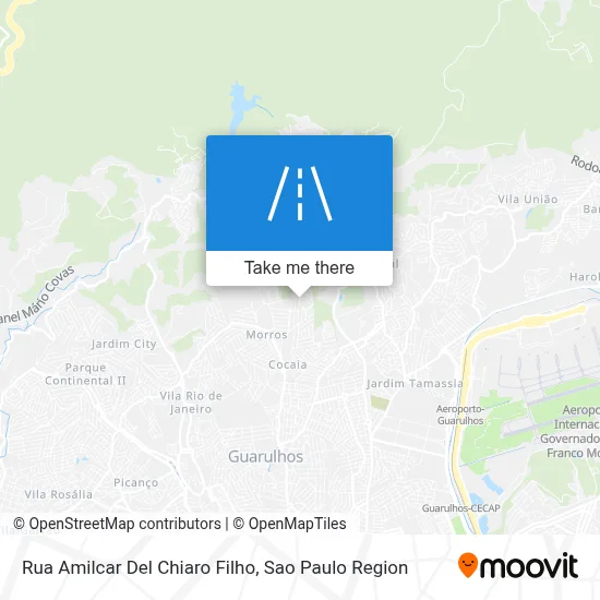 Rua Amilcar Del Chiaro Filho map