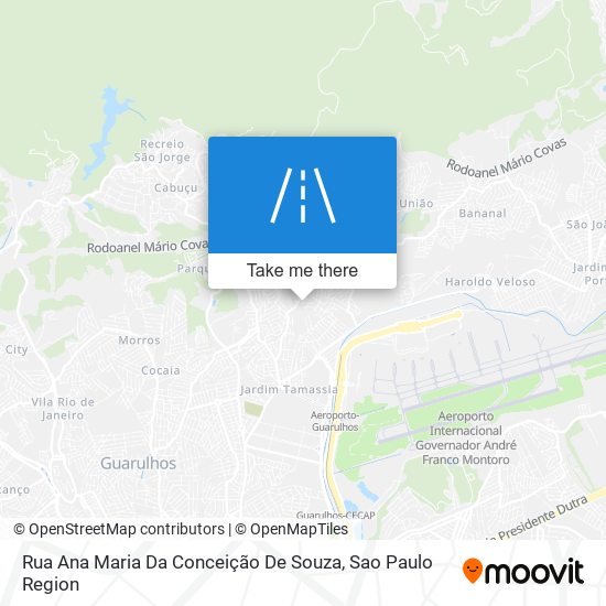 Rua Ana Maria Da Conceição De Souza map