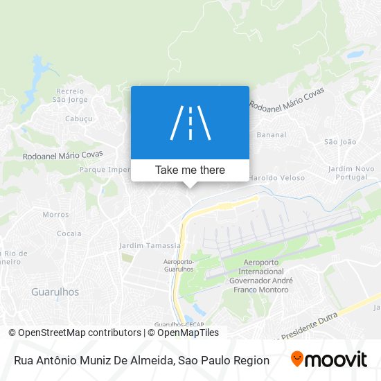 Rua Antônio Muniz De Almeida map