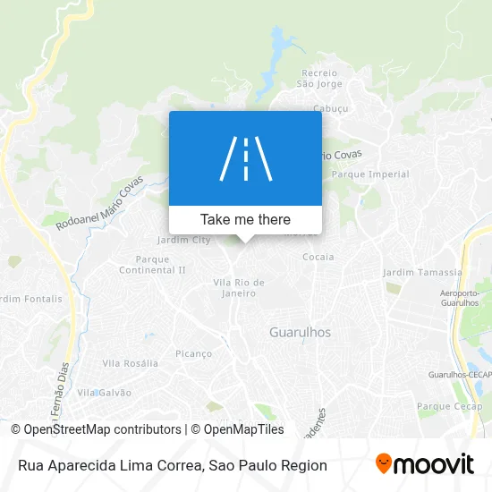 Rua Aparecida Lima Correa map