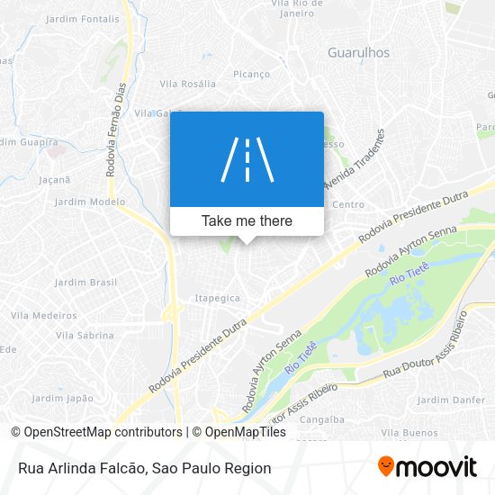 Rua Arlinda Falcão map