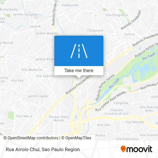 Rua Arroio Chuí map