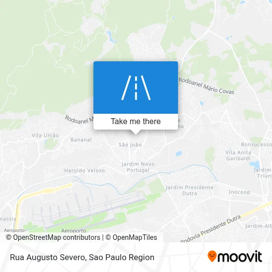Rua Augusto Severo map