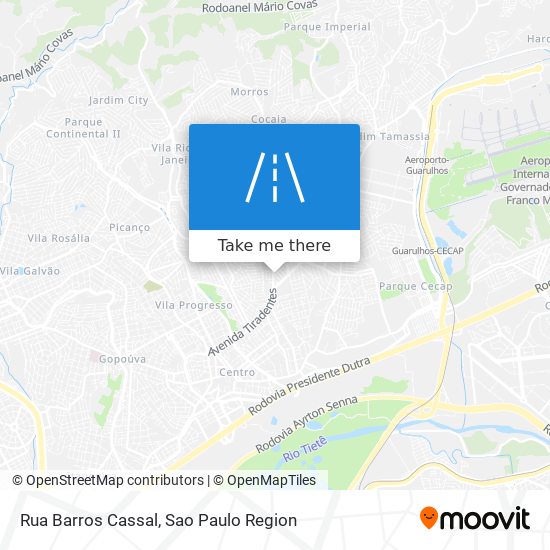 Mapa Rua Barros Cassal