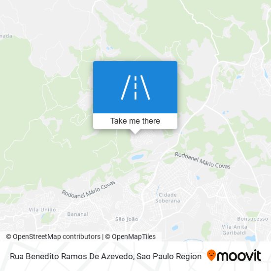 Rua Benedito Ramos De Azevedo map