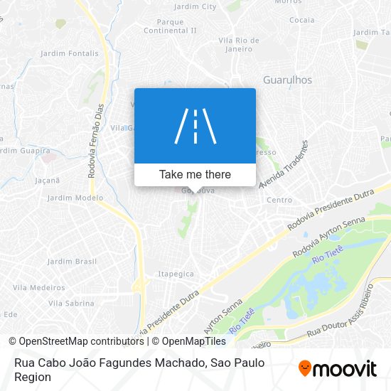 Rua Cabo João Fagundes Machado map